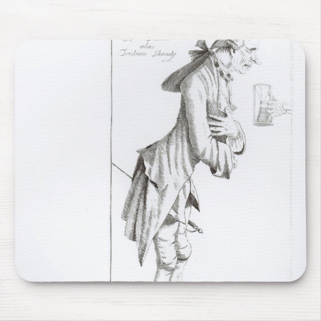 Laurence Sterne Mouse Mat (Front)