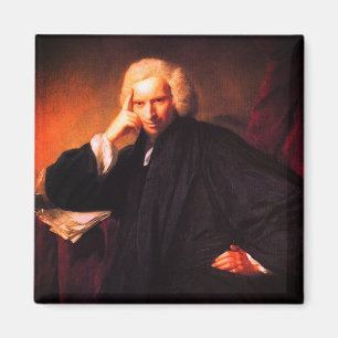 Laurence Sterne (painting by Sir Joshua Reynolds) Magnet