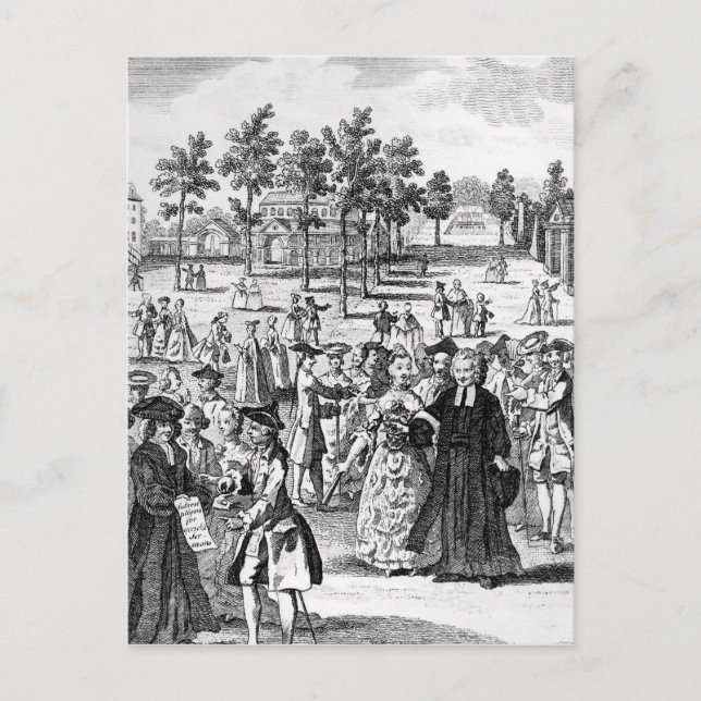 Laurence Sterne Postcard (Front)