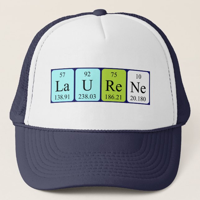 Laurene periodic table name hat (Front)