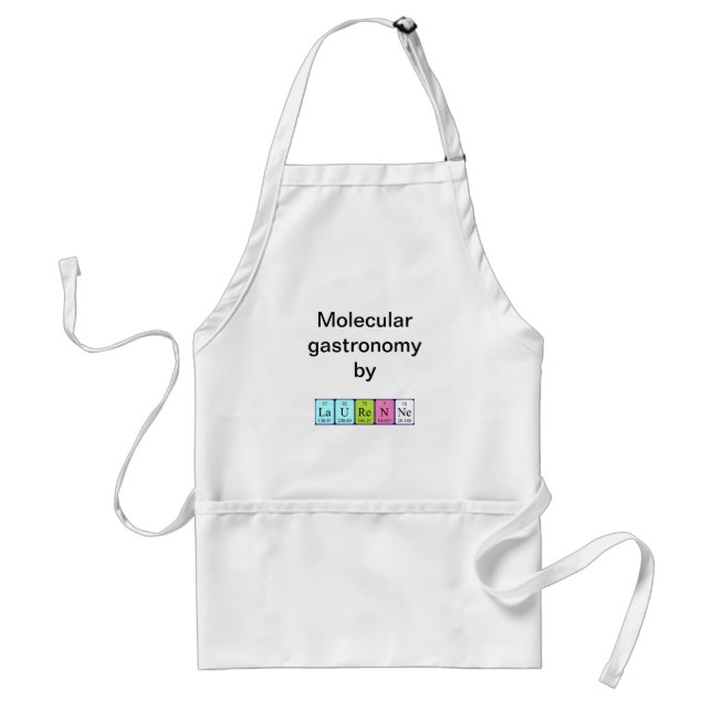 Laurenne periodic table name apron (Front)