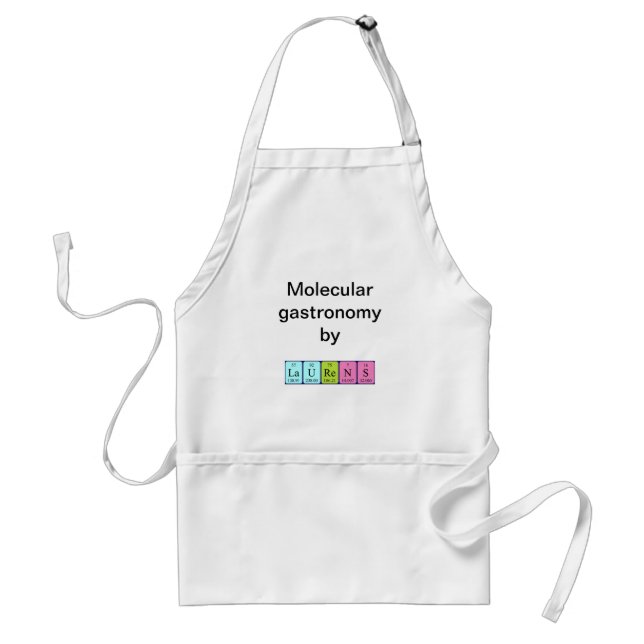 Laurens periodic table name apron (Front)