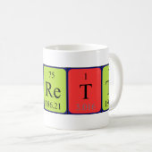 Lauretta periodic table name mug (Front Right)