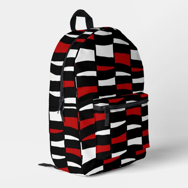LAURI PRINTED BACKPACK (Back Corner Left)