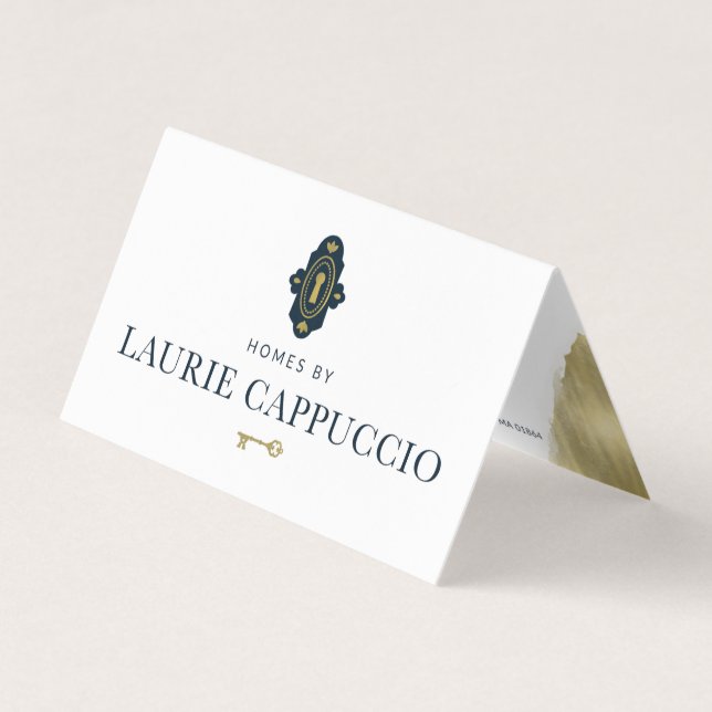 Laurie C's Custom Business Cards (Front)