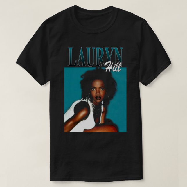 Lauryn Hill Fugees 1990s R B Soul Lauryn Hill Fuge T-Shirt (Design Front)