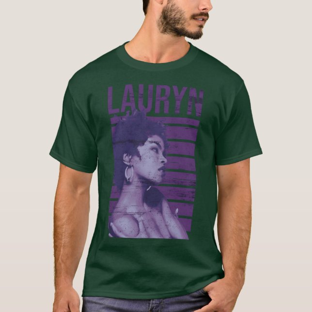 Lauryns Hills Rapper funny T-Shirt (Front)