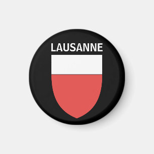Lausanne coat of arms, SWITZERLAND Magnet
