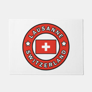 Lausanne Switzerland Doormat