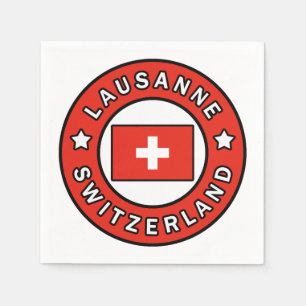 Lausanne Switzerland Napkin