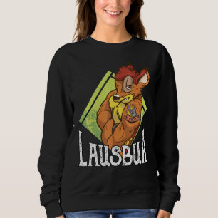 Lausbua Cool Replacement Costume Leather Trousers  Sweatshirt