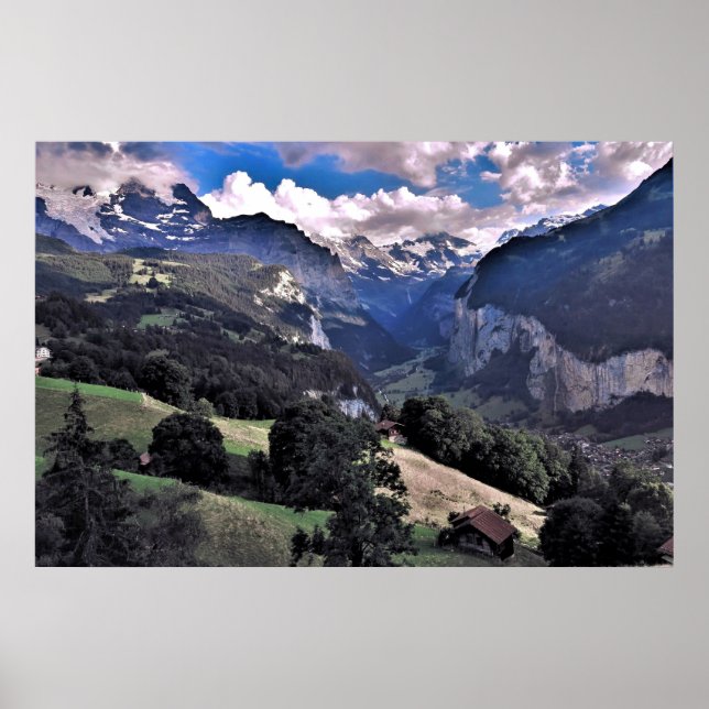 Lauterbrannen Valley Poster (Front)