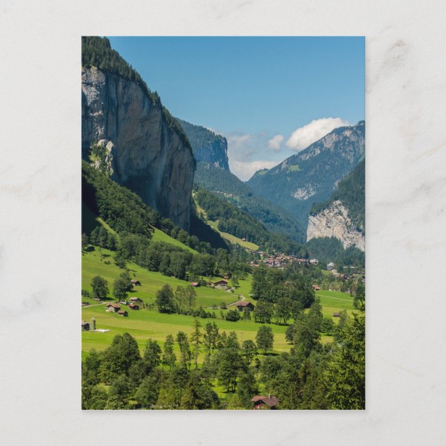 Lauterbrunnen  - Bernese Alps - Switzerland Postcard (Front)