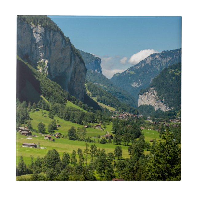 Lauterbrunnen  - Bernese Alps - Switzerland Tile (Front)