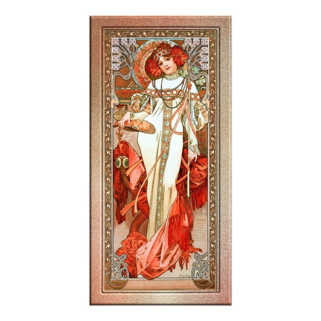 L'Automne by Alphonse Mucha Photo Print (Front)