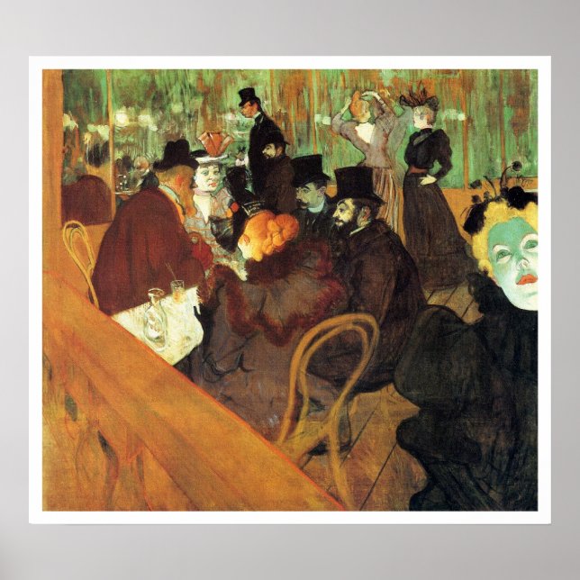 Lautrec: At the Rouge Poster (Front)