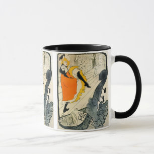 Lautrec: Jane Avril Dancing the Can-Can Mug