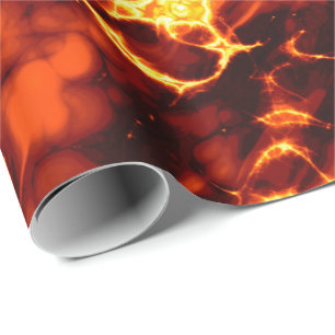 Lava 1A Wrapping Paper