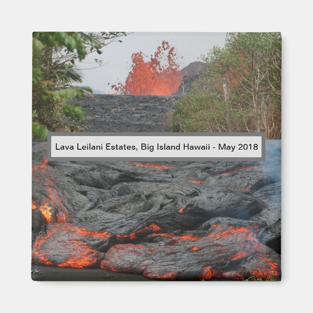 Lava 2018 Magnet (Front)
