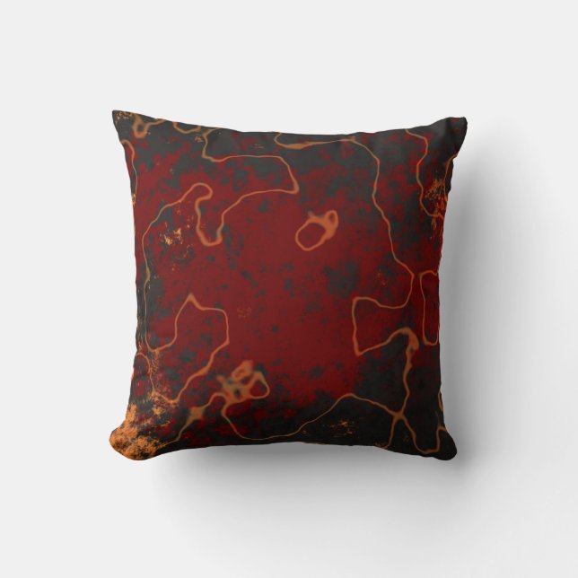 Lava Abstract Cushion (Front)