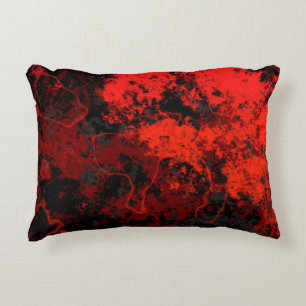 Lava Abstract   Decorative Cushion