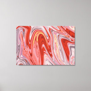 Lava Abstract Painting Best abstract masterpiece Canvas Print
