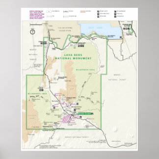 Lava Beds National Monument Poster