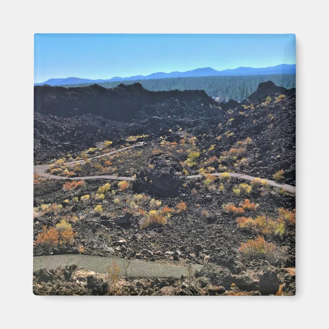 Lava Butte Trail, OR Magnet (Front)