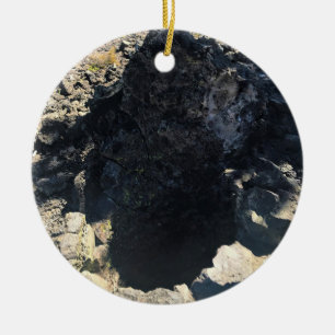 Lava Cast Forest, OR Ceramic Tree Decoration