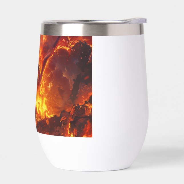 Lava Dragon Specialty Tumbler (Left)