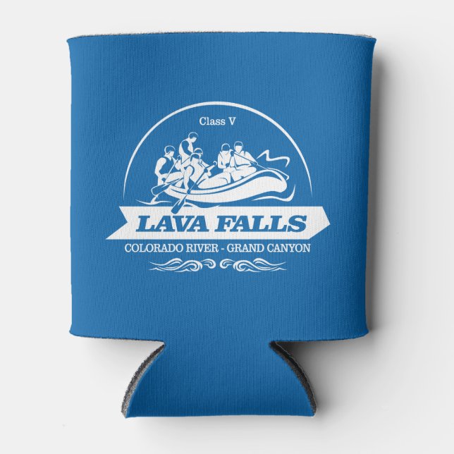 Lava Falls (rafting 2) Can Cooler (Front)