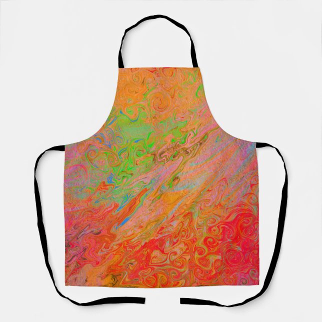 Lava Flame Roaring Apron (Front)