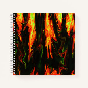 Lava Flames.... Notebook