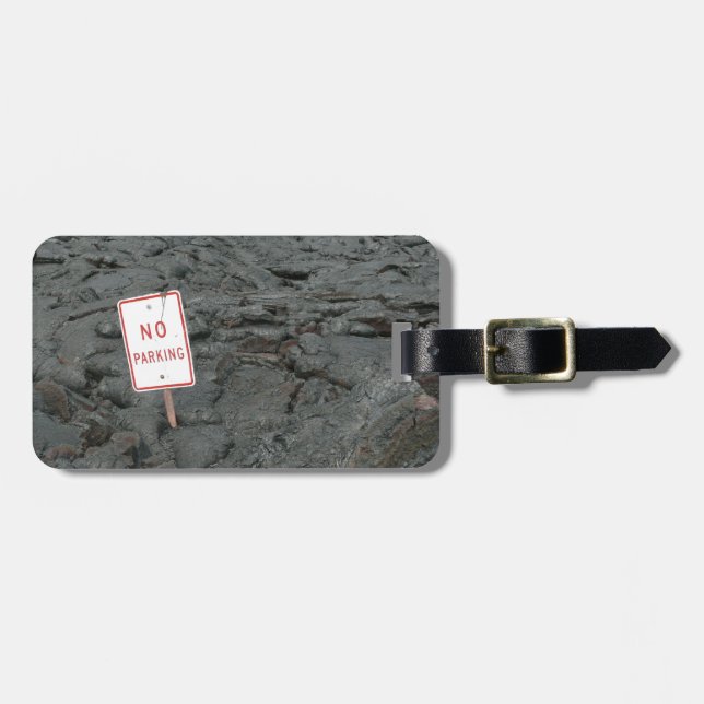 Lava Flow Luggage Tag (Front Horizontal)
