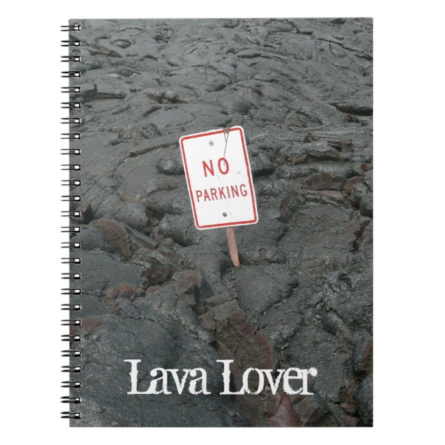 Lava Flow Notebook (Front)