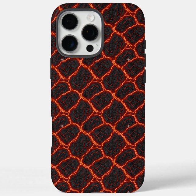 Lava Flow Seamless Pattern Case-Mate iPhone Case (Back)