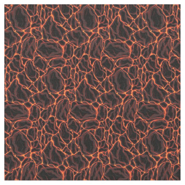 Lava flows fabric (Close Up)
