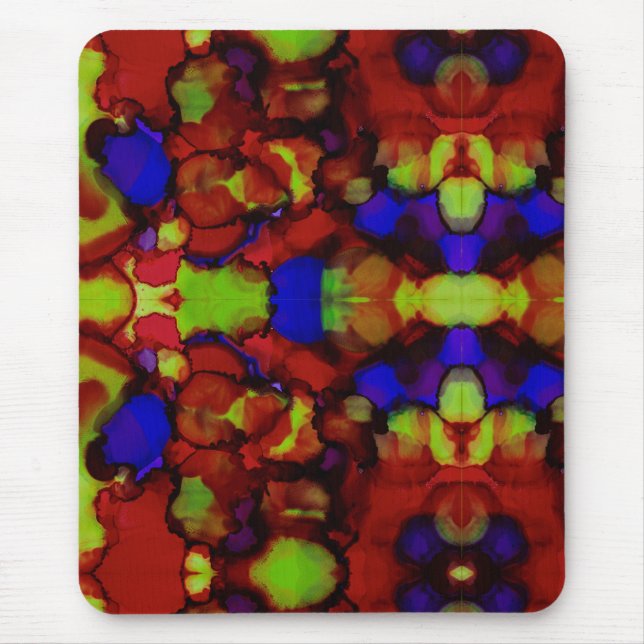 Lava Garden Mouse Mat (Front)