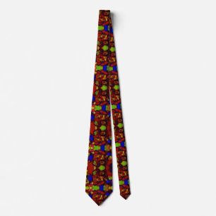 Lava Garden Tie