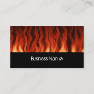 lava heat business card