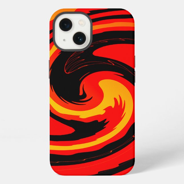 Lava   iPhone case (Back)