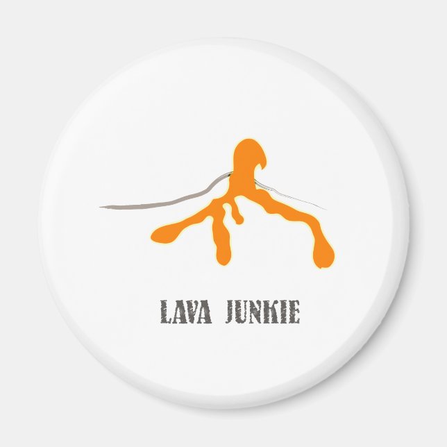 Lava Junkie (General) Magnet (Front)