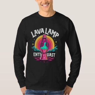 Lava Lamp Retro Aesthetic Psychedelic Groovy Vibes T-Shirt