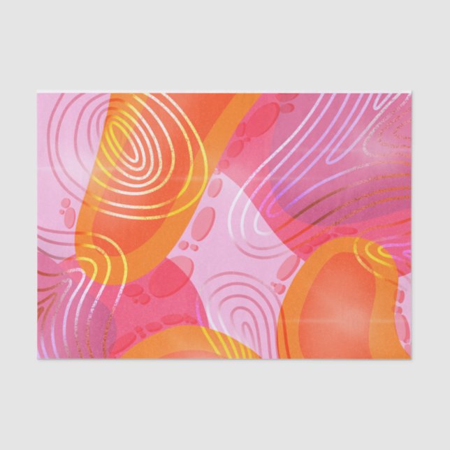 Lava Lamp Tissue Paper (Front)