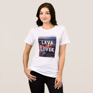 Lava Lover- Volcanic Geology Tri-Blend Shirt