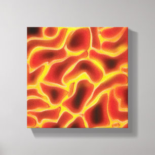 Lava Magma Canvas Print
