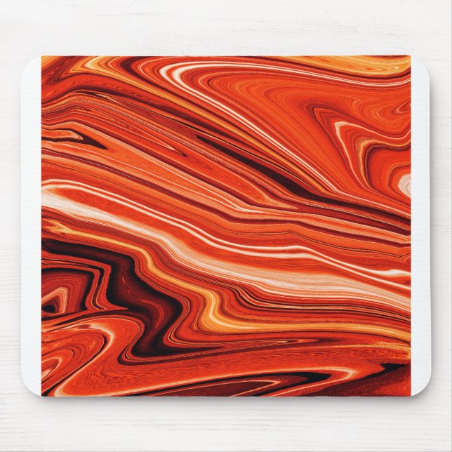 lava paint swirls mouse mat (Front)