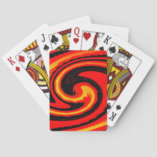 Lava playing cards