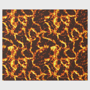 Lava Wrapping Paper