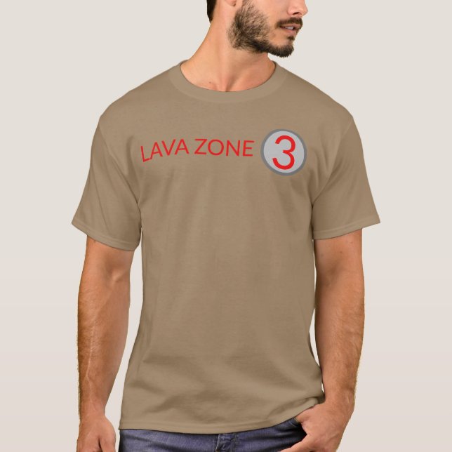 LAVA ZONE 3 T-Shirt (Front)